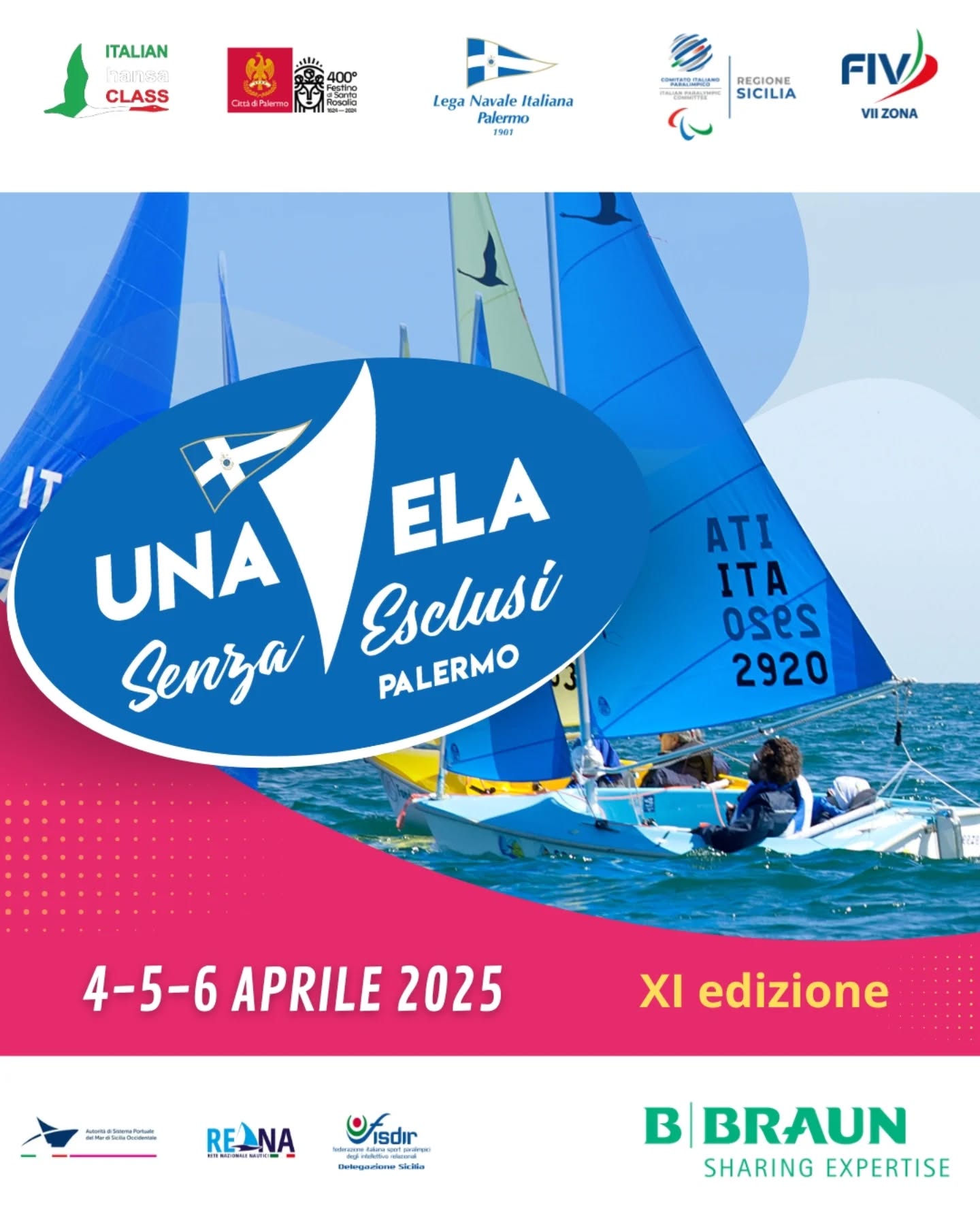 1° TAPPA CAMPIONATO VII ZONA FIV - UNA VELA SENZA ESCLUSI 2025 - PALERMO