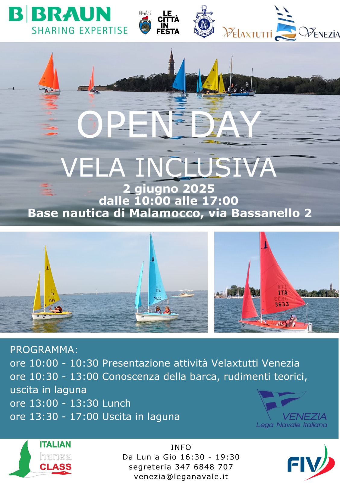 OPEN DAY VELA INCLUSIVA B.BRAUN -  VENEZIA