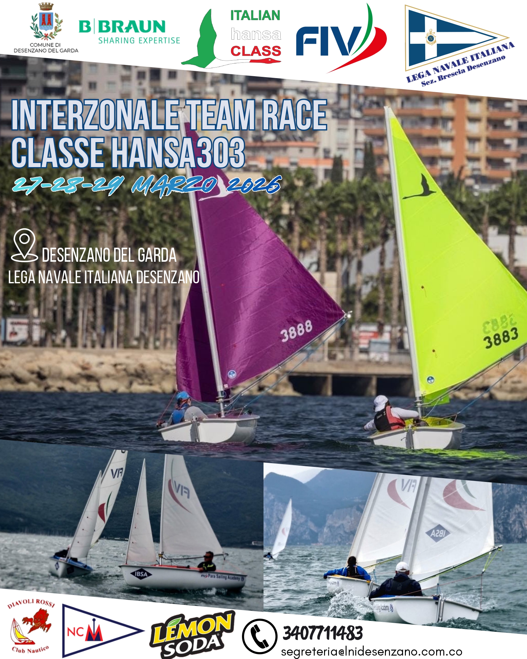 Interzonale Team Race classe Hansa 303 - Desenzano del Garda