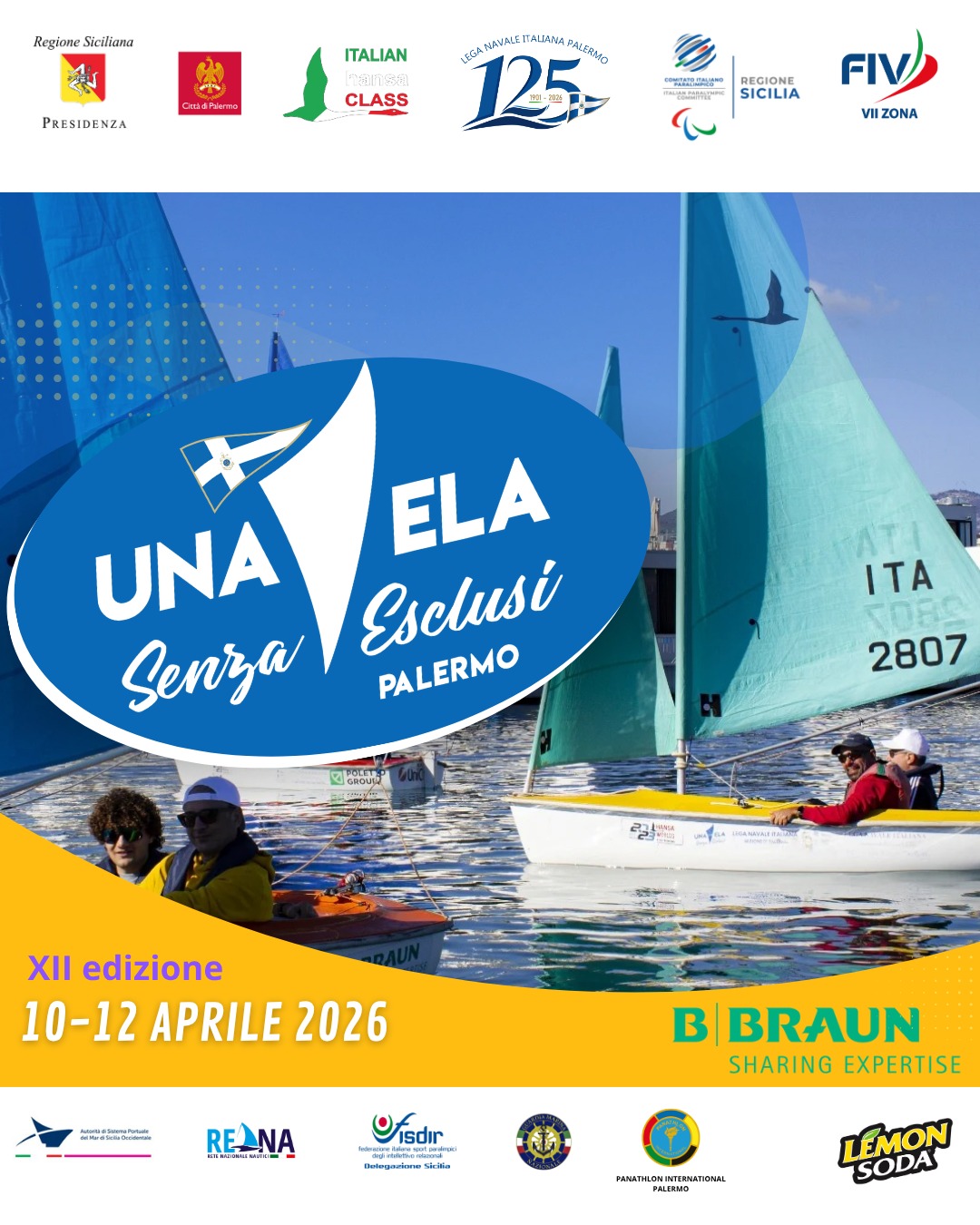 Una vela senza Esclusi 2026 - Palermo
